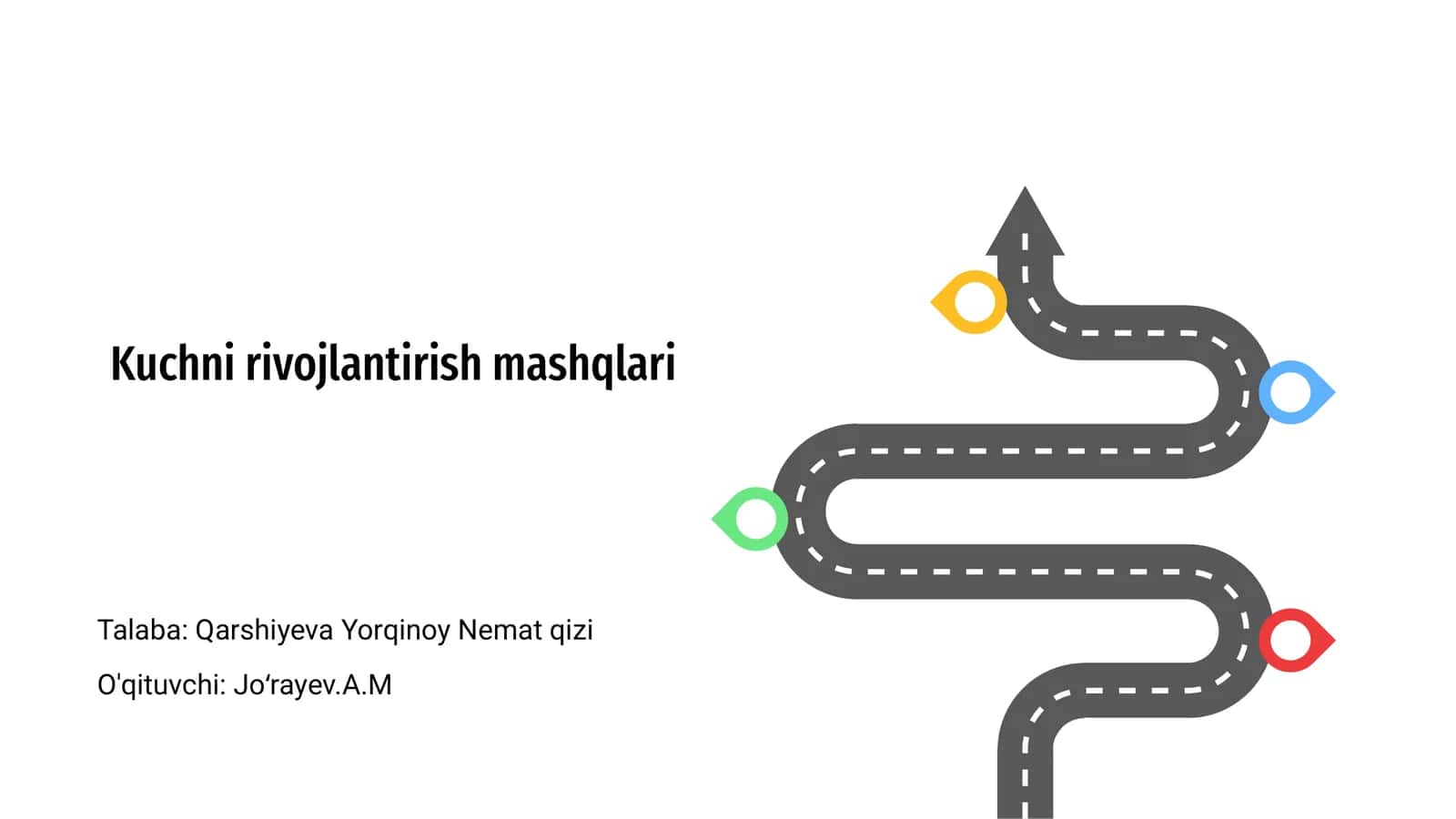 Kuchni rivojlantirish mashqlari