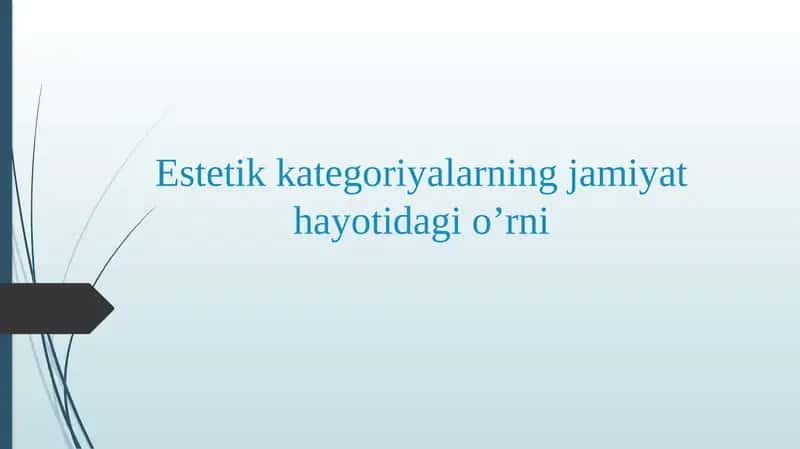 Estetika