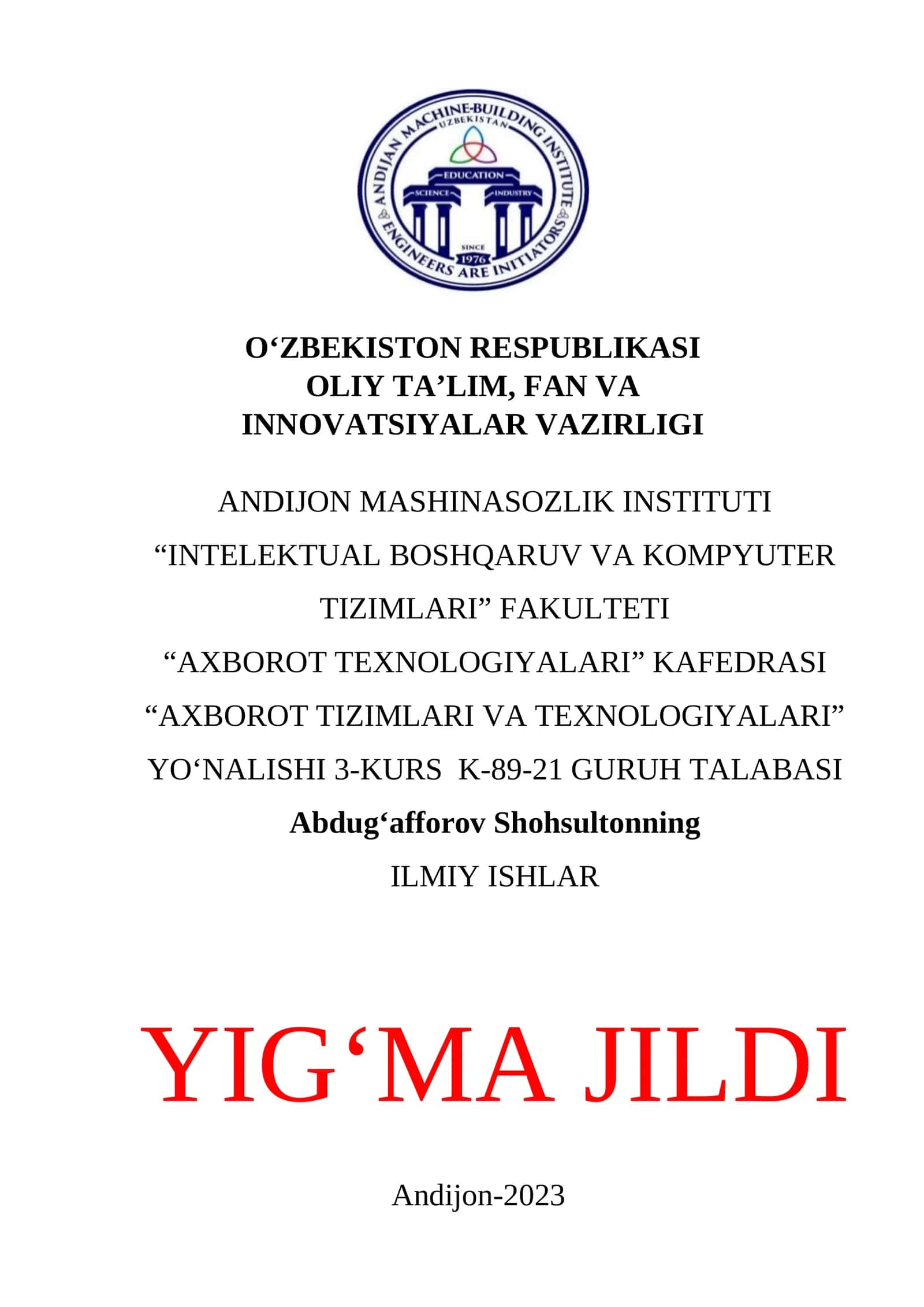 Elektron o'quv adabiyotlar yaratishni tahlil qilish va samarali tizimini ishlab chiqish