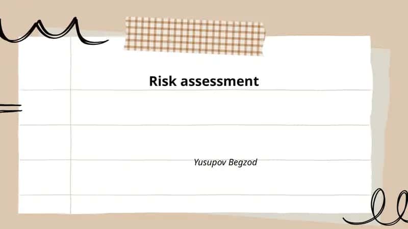 Hazard Identification