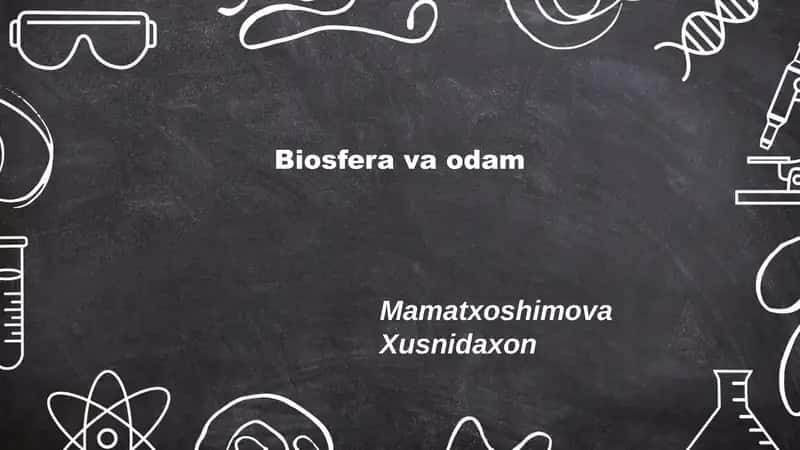 Biosfera va odam