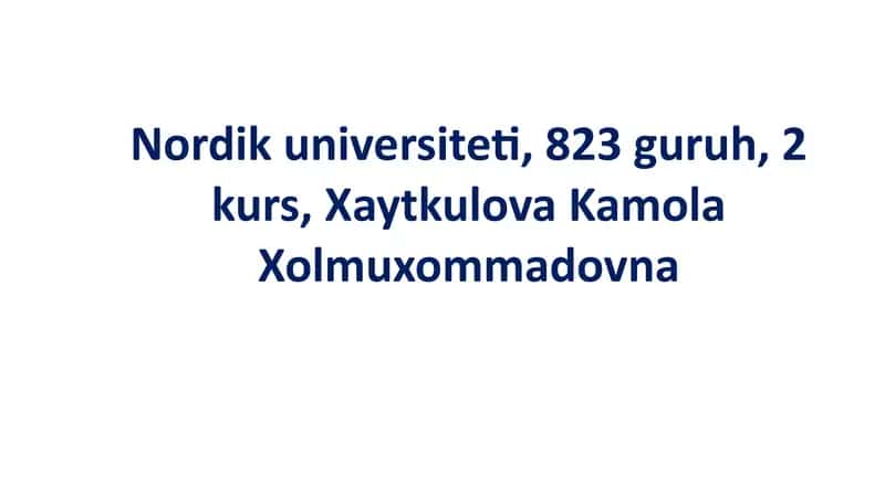 Gomogen va Geterogen Oilalar