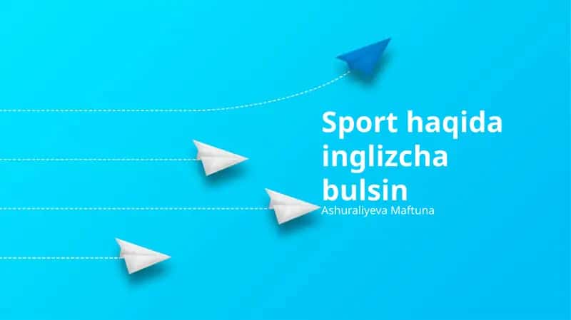 Sportning ta'siri