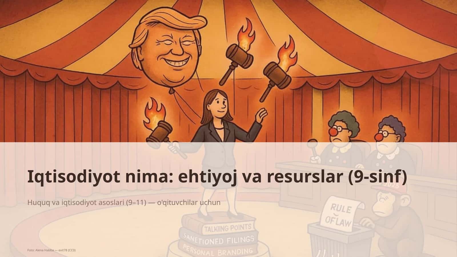 Iqtisodiyot nima: ehtiyoj va resurslar (9-sinf)