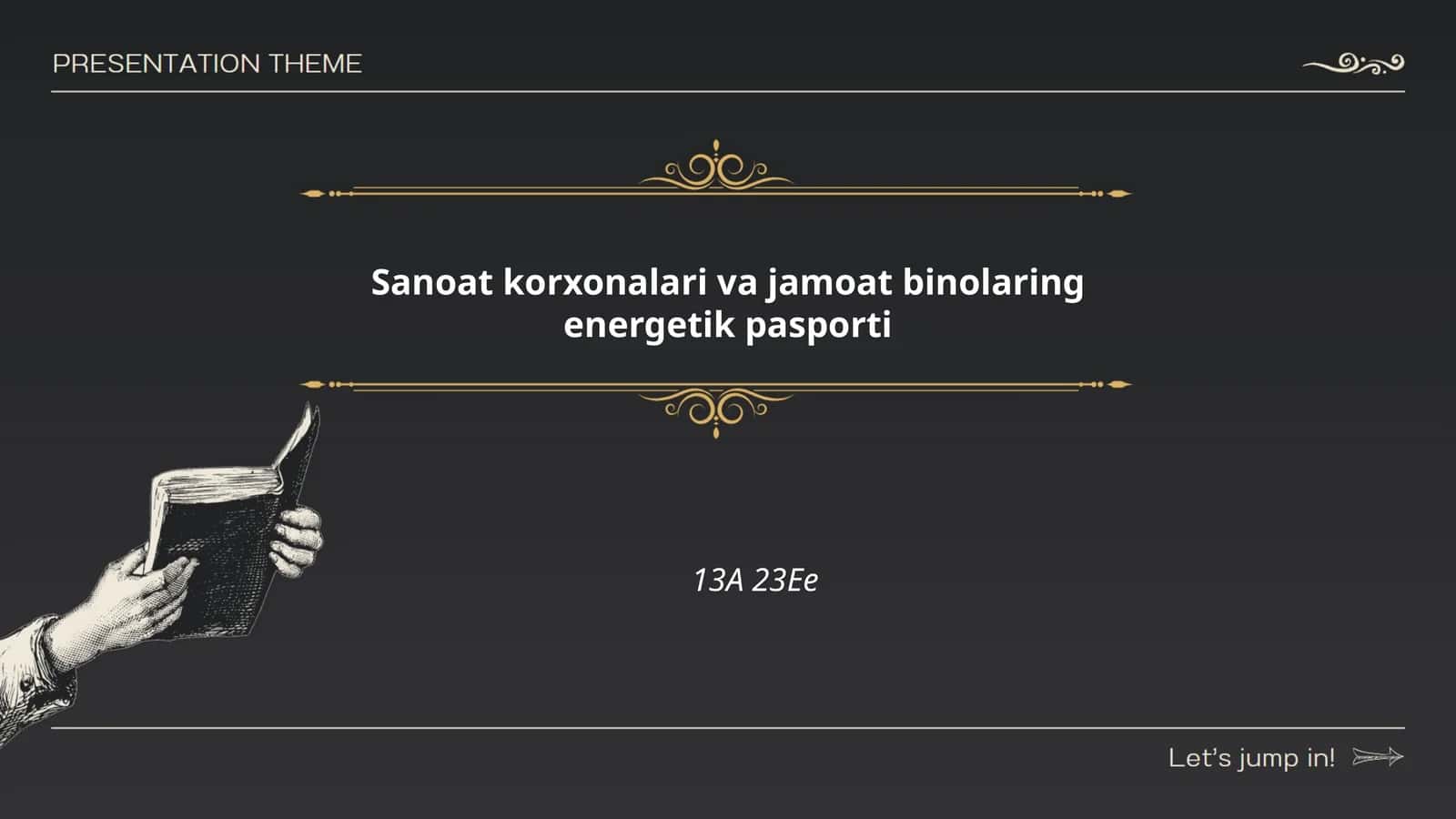 Energetik pasportning huquqiy asosi