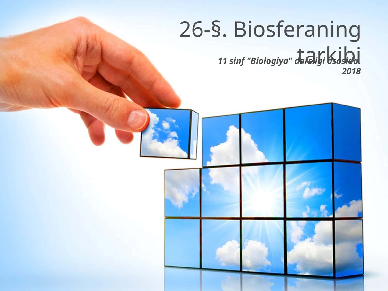Biosferaning tarkibi