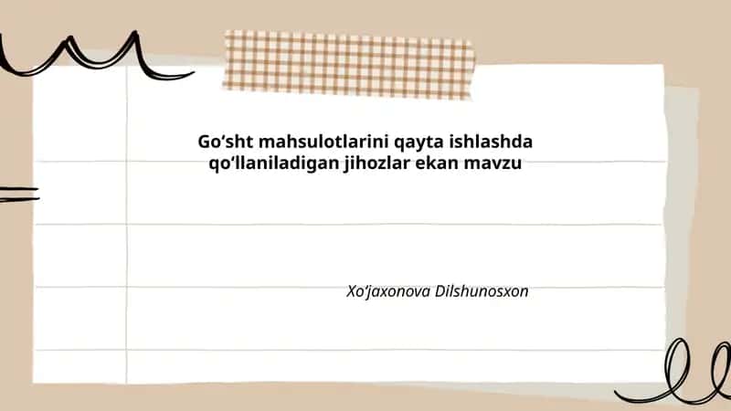 Goʻsht maydalagich mashinalari