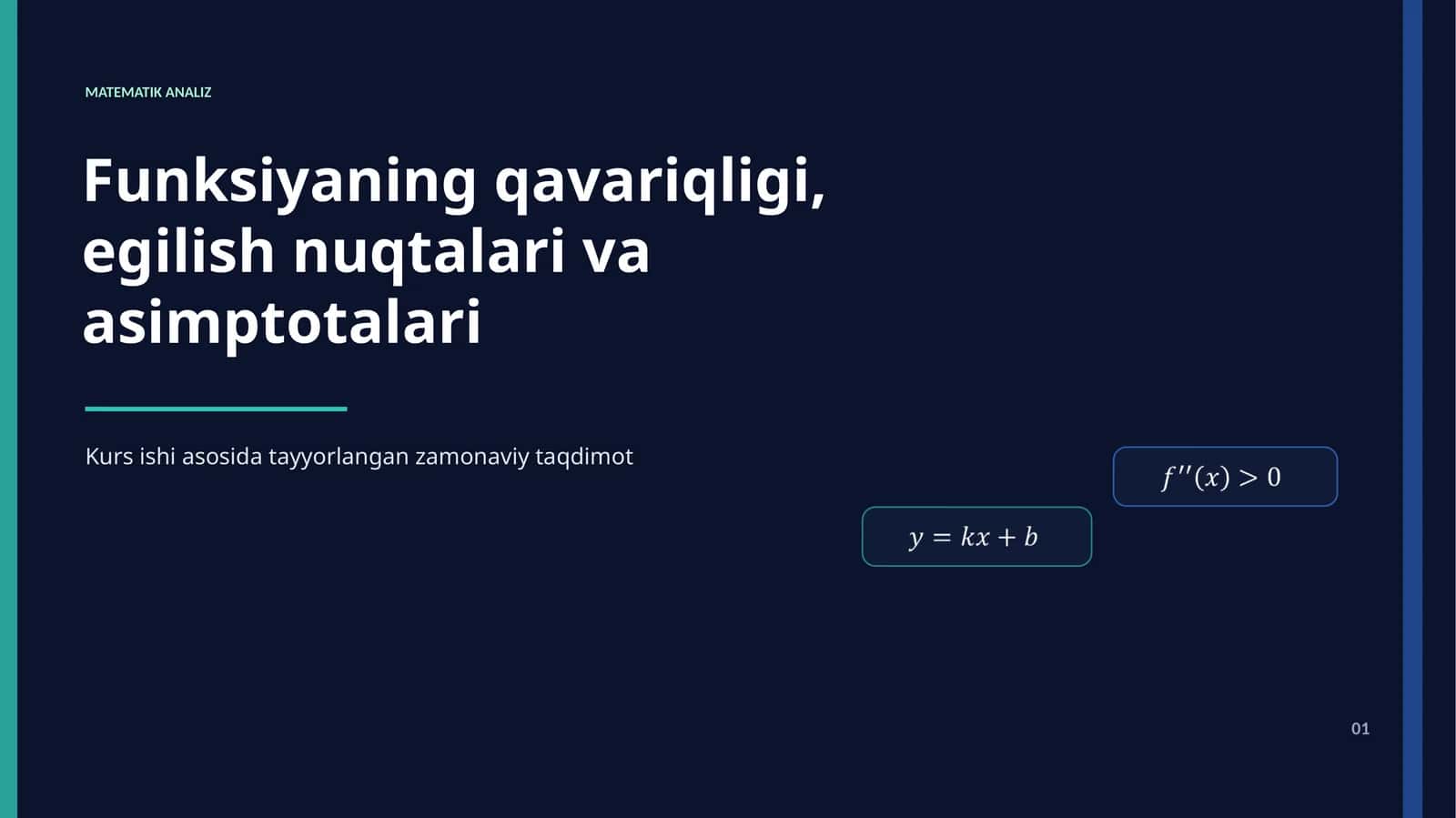 MATEMATIK ANALIZ