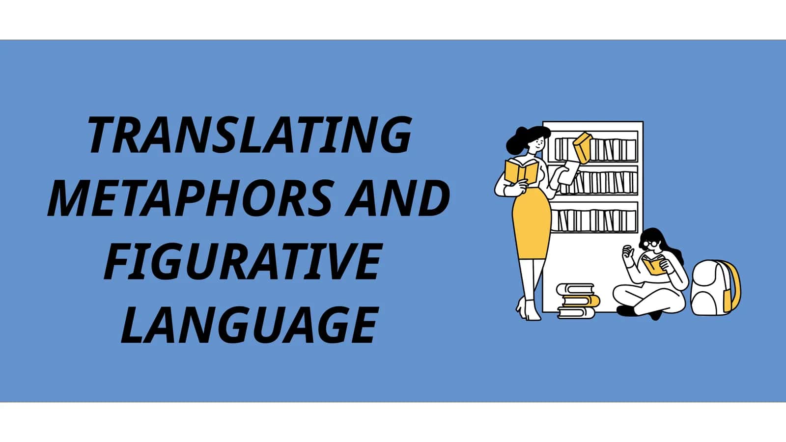 "Translating metaphors and figurative language" mavzusida tayyor slayd