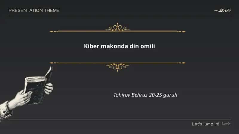 Kiber makonda din omili