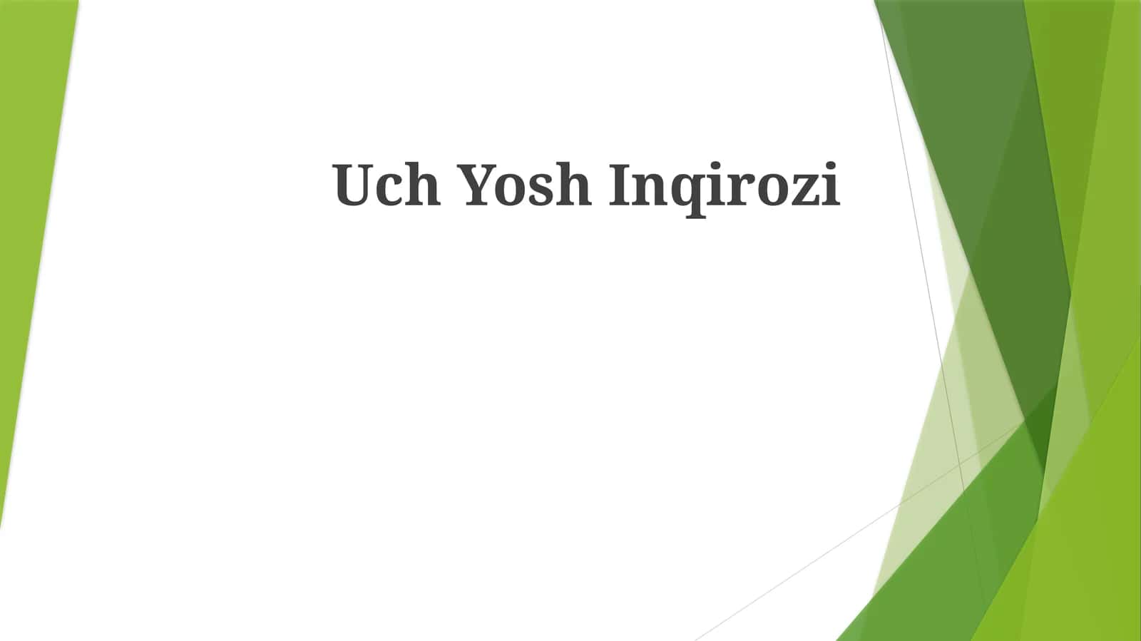 UchYoshInqirozi