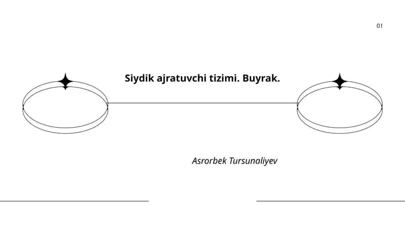 Siydik ajratuvchi tizimi. Buyrak