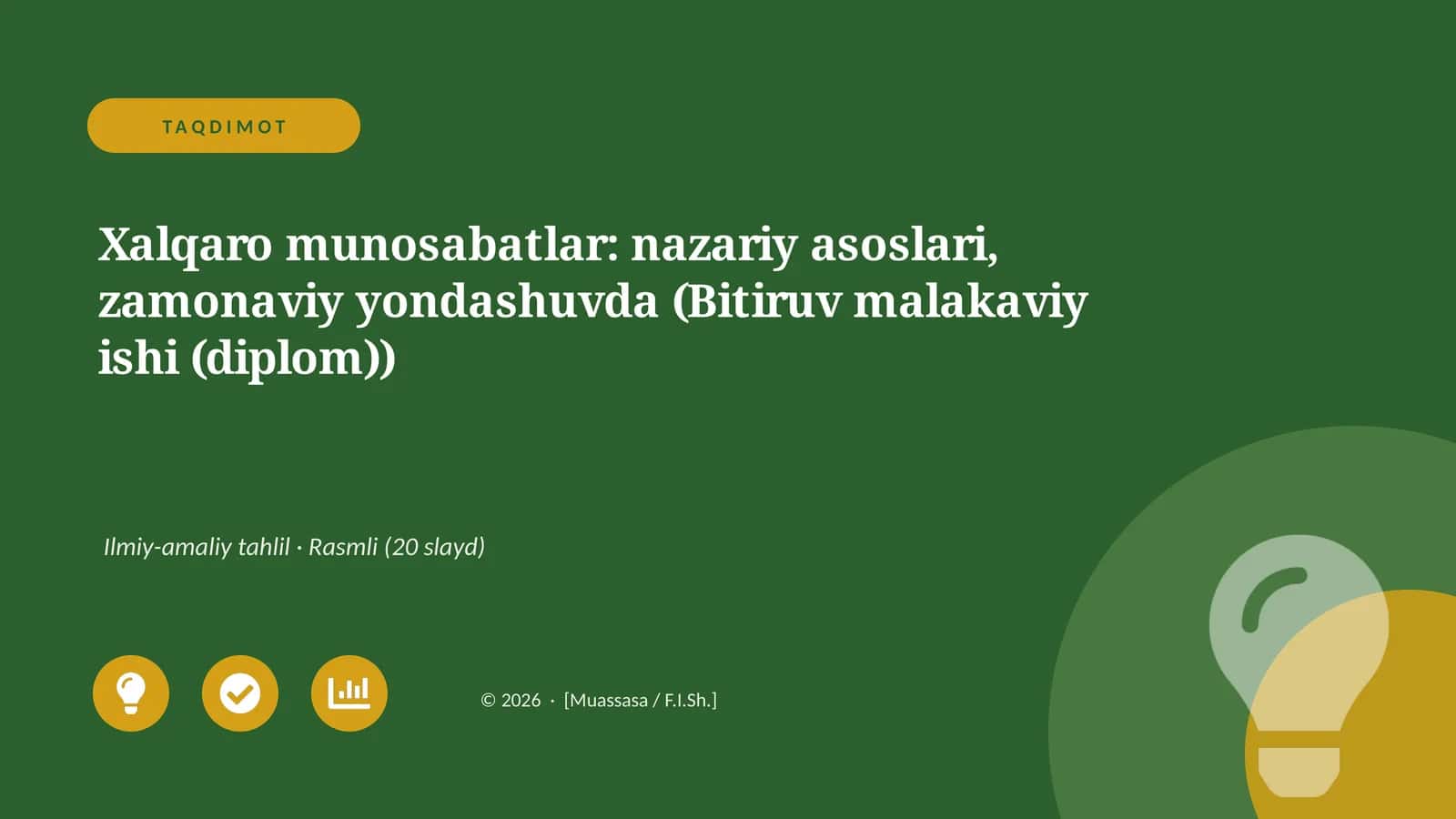 Xalqaro munosabatlar: nazariy asoslari, zamonaviy yondashuvda