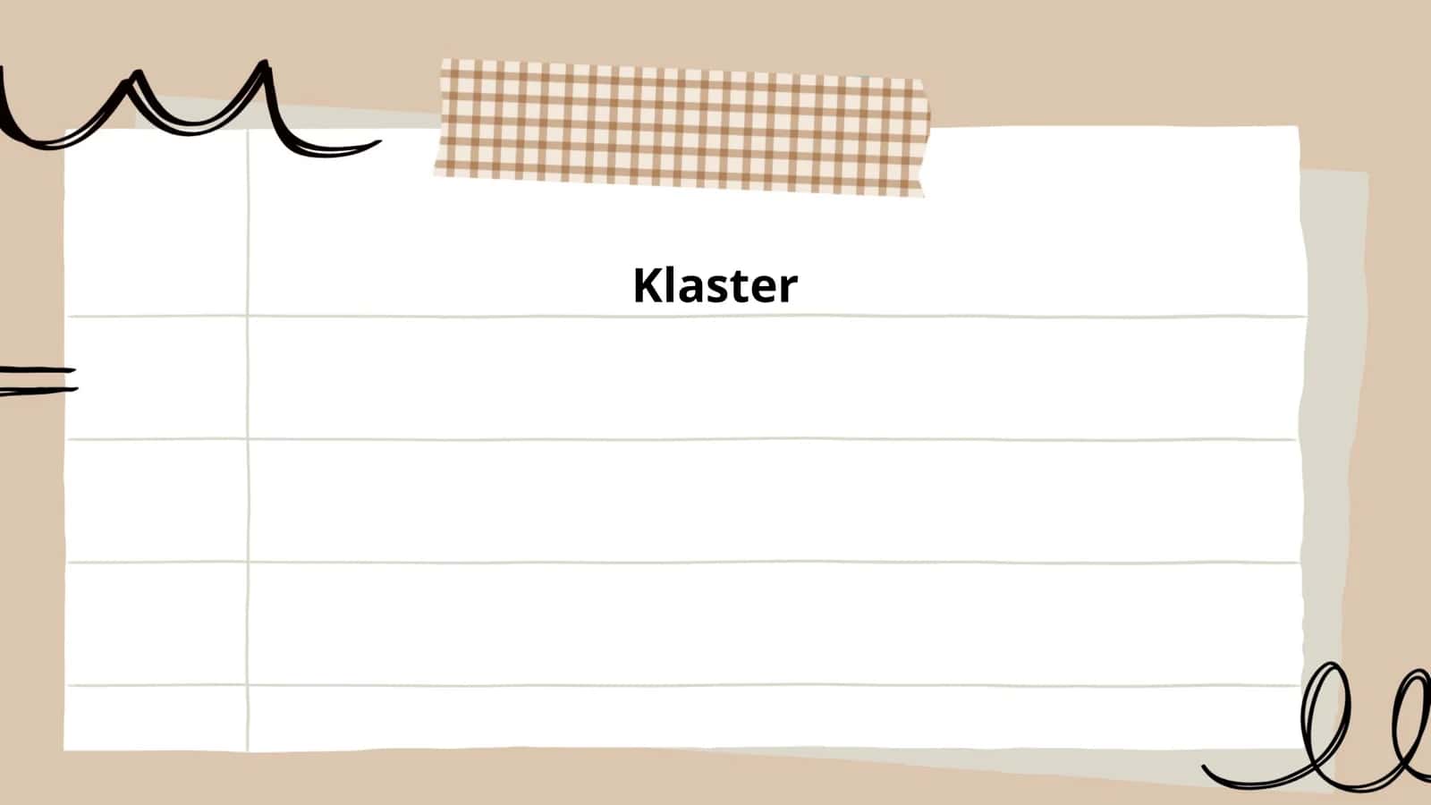 Klasterni aniqlash