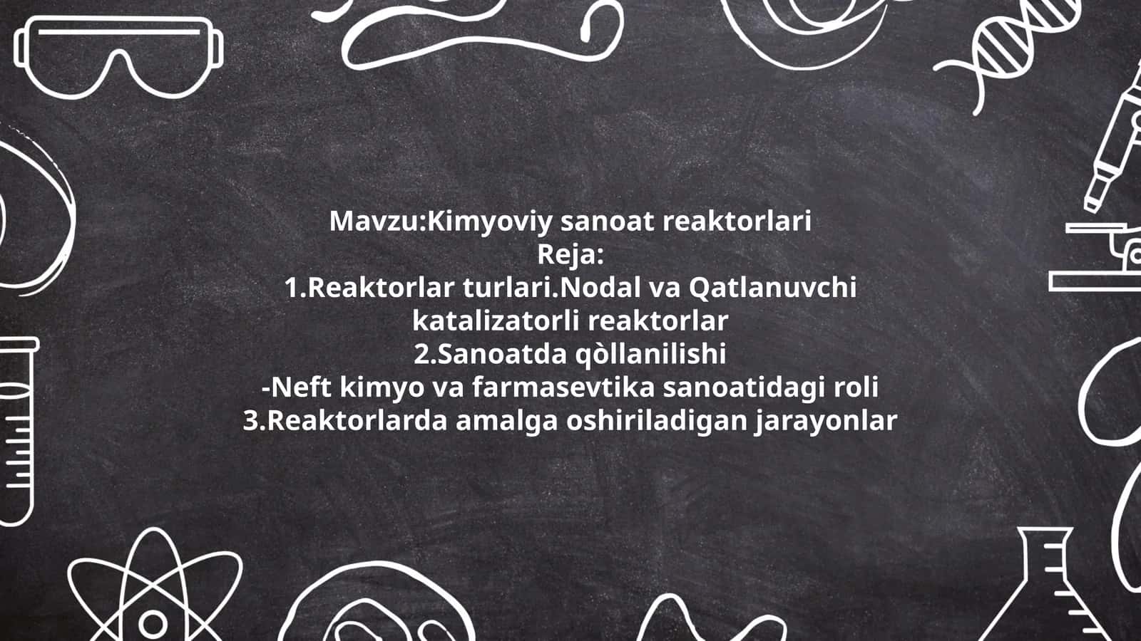 Kimyoviy sanoat reaktorlari