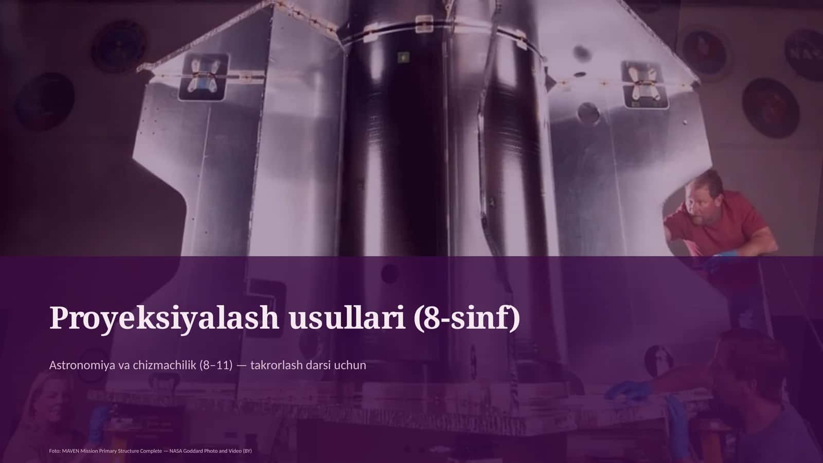 Proyeksiyalash usullari (8-sinf)