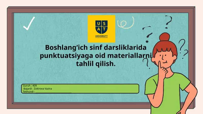 Punktuatsiya Asoslari