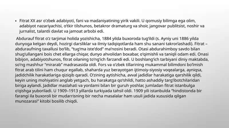 fitrat