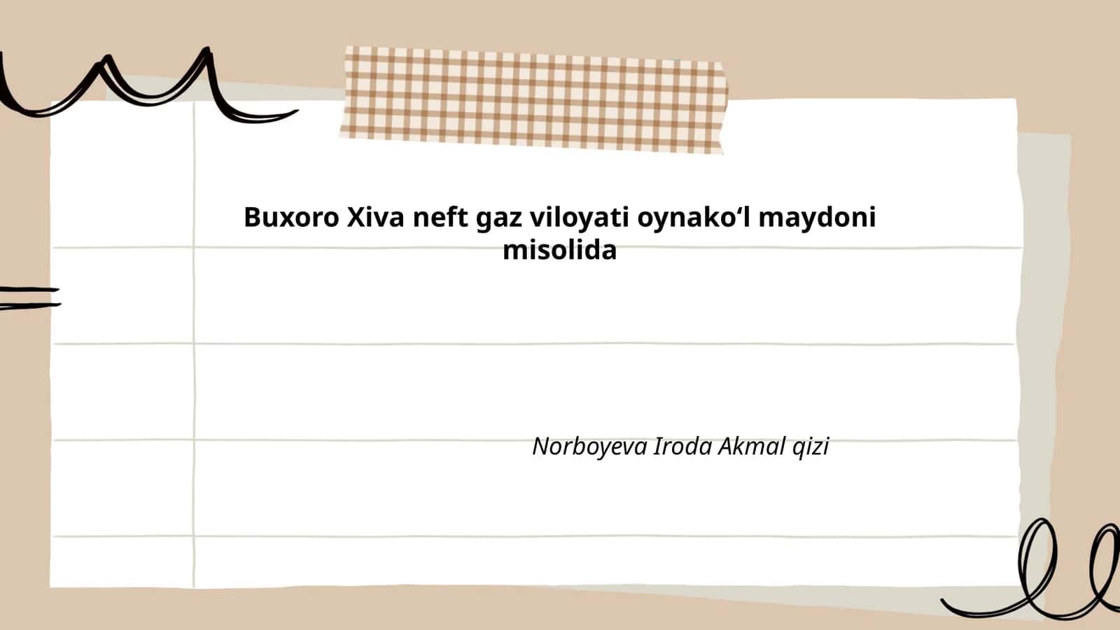 Buxoro-Xiva neft-gaz sanoati