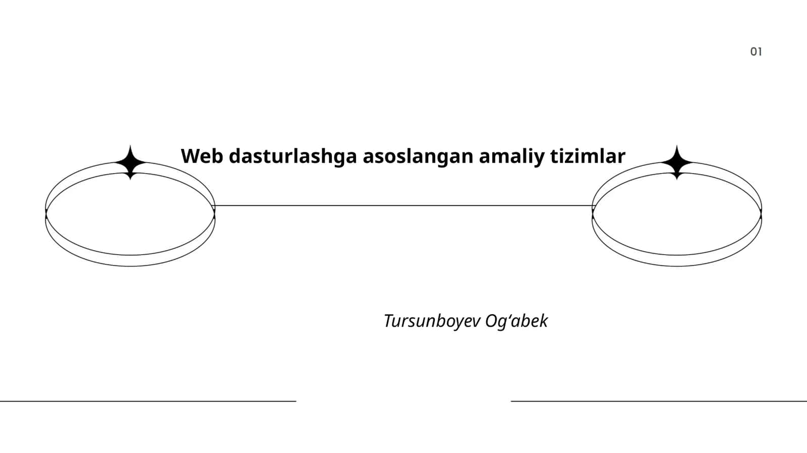 Veb dasturlashga asoslangan amaliy tizimlar