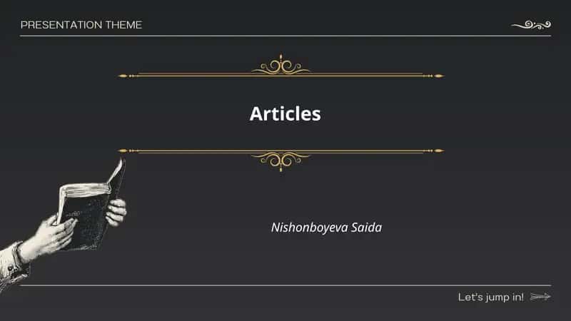 Articles
