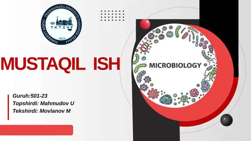 OZIQ-OVQAT MIKROBIOLOGIYASIDA ERISHILGAN YUTUQ VA YANGILIKLAR