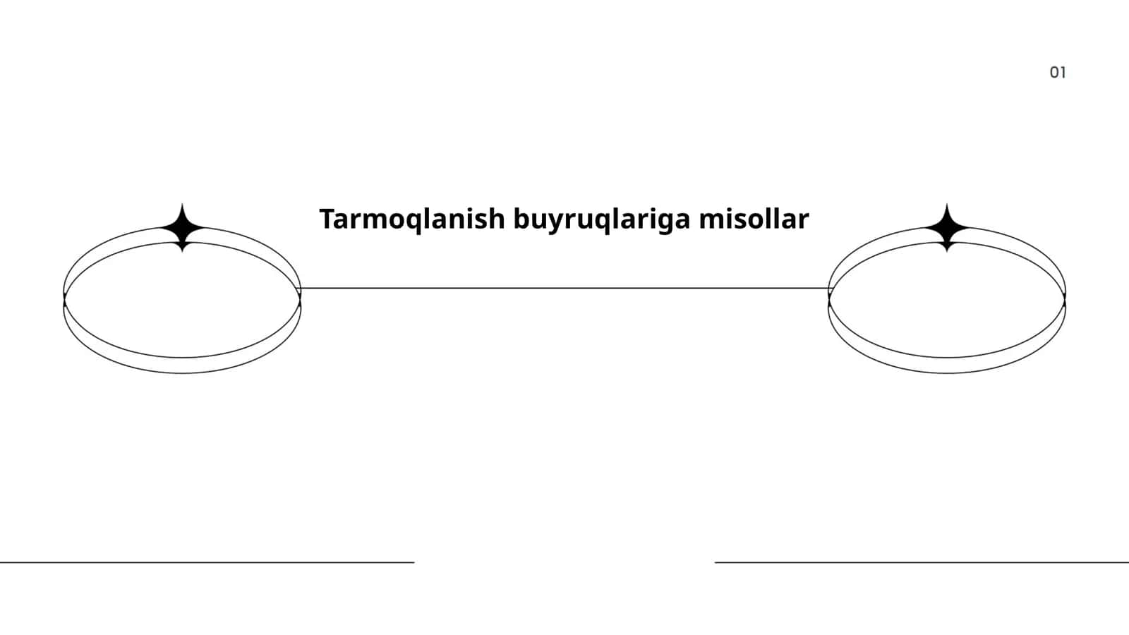 Tarmoqlanish buyruqlariga misollar