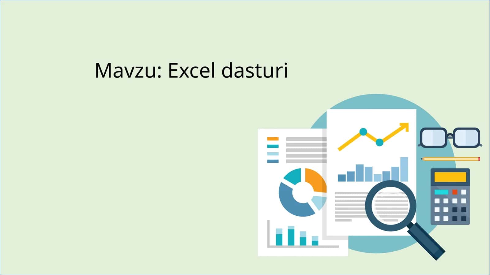 Excel dasturi