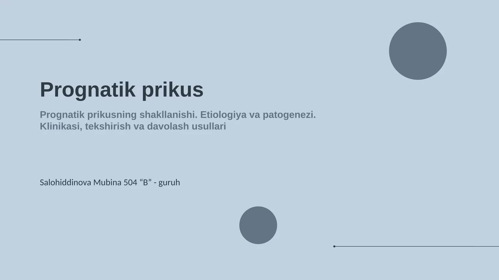 Prognatik prikus