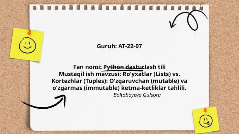 Python dasturlash tili