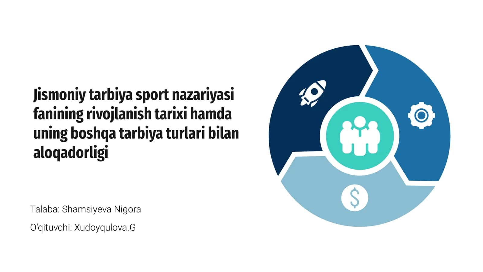 Jismoniy tarbiya sport nazariyasi