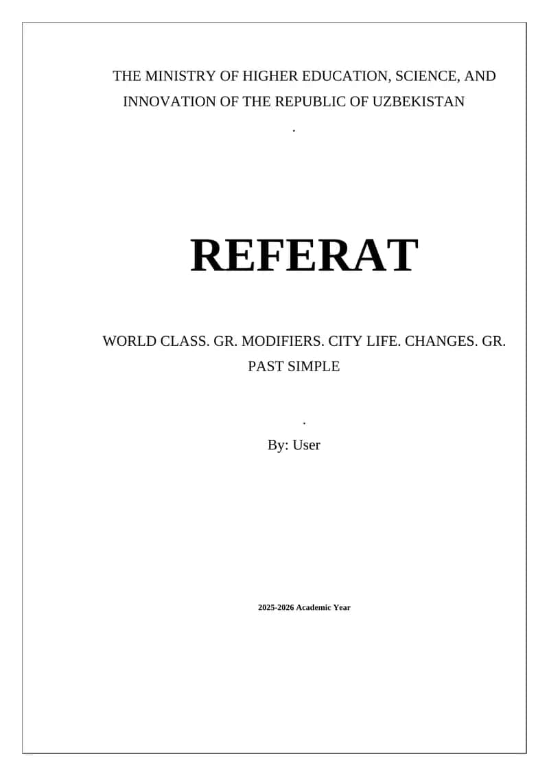 REFERAT