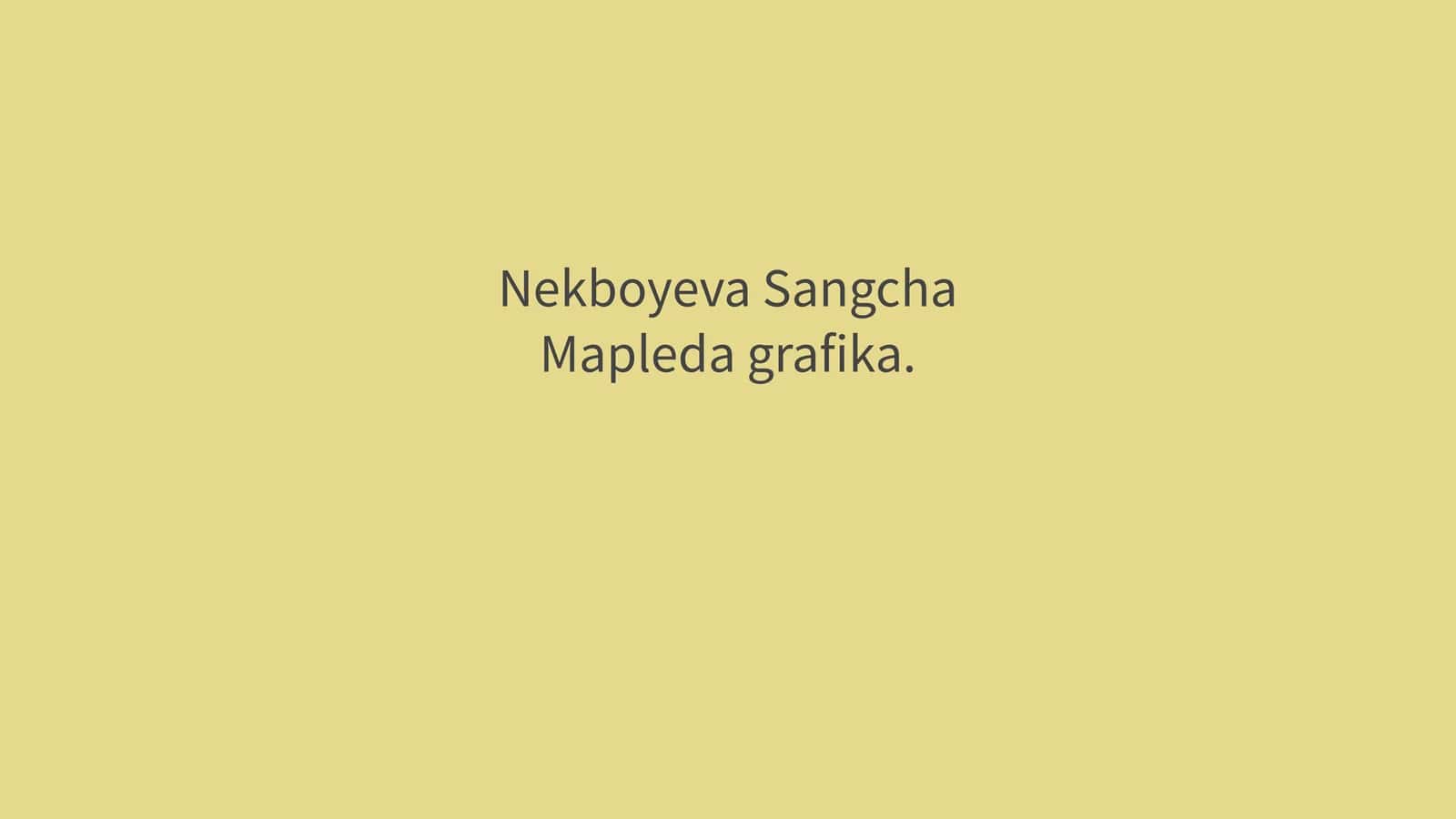 Mapleda grafika