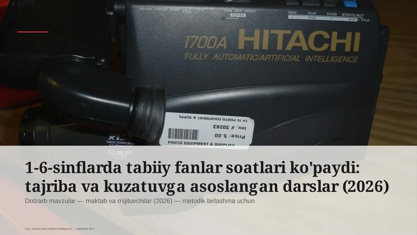 Tabiiy fanlar soatlari