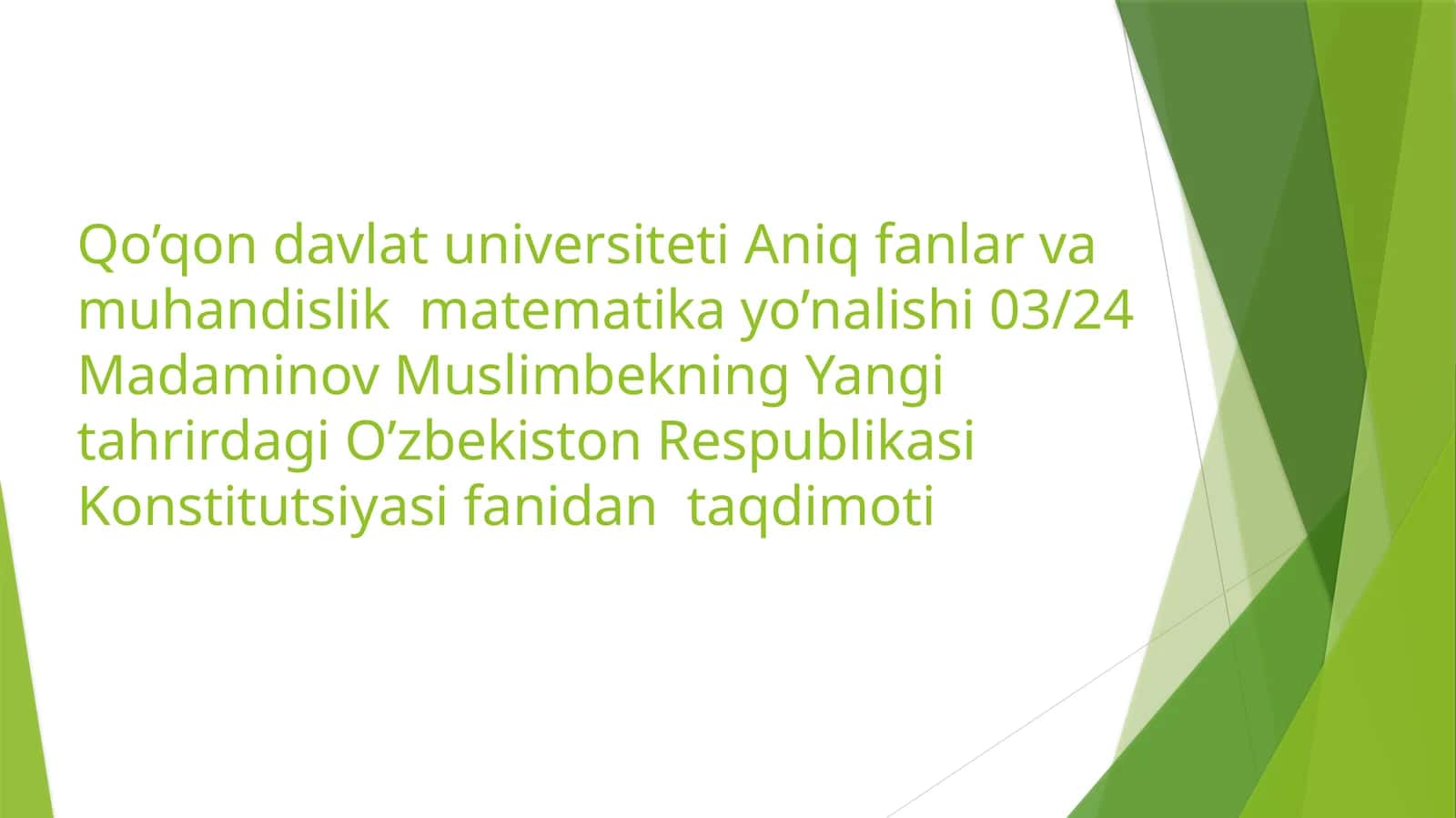 Kambag’allikni qisqartirish,bandlikva ijtimoiy himoya masalalari