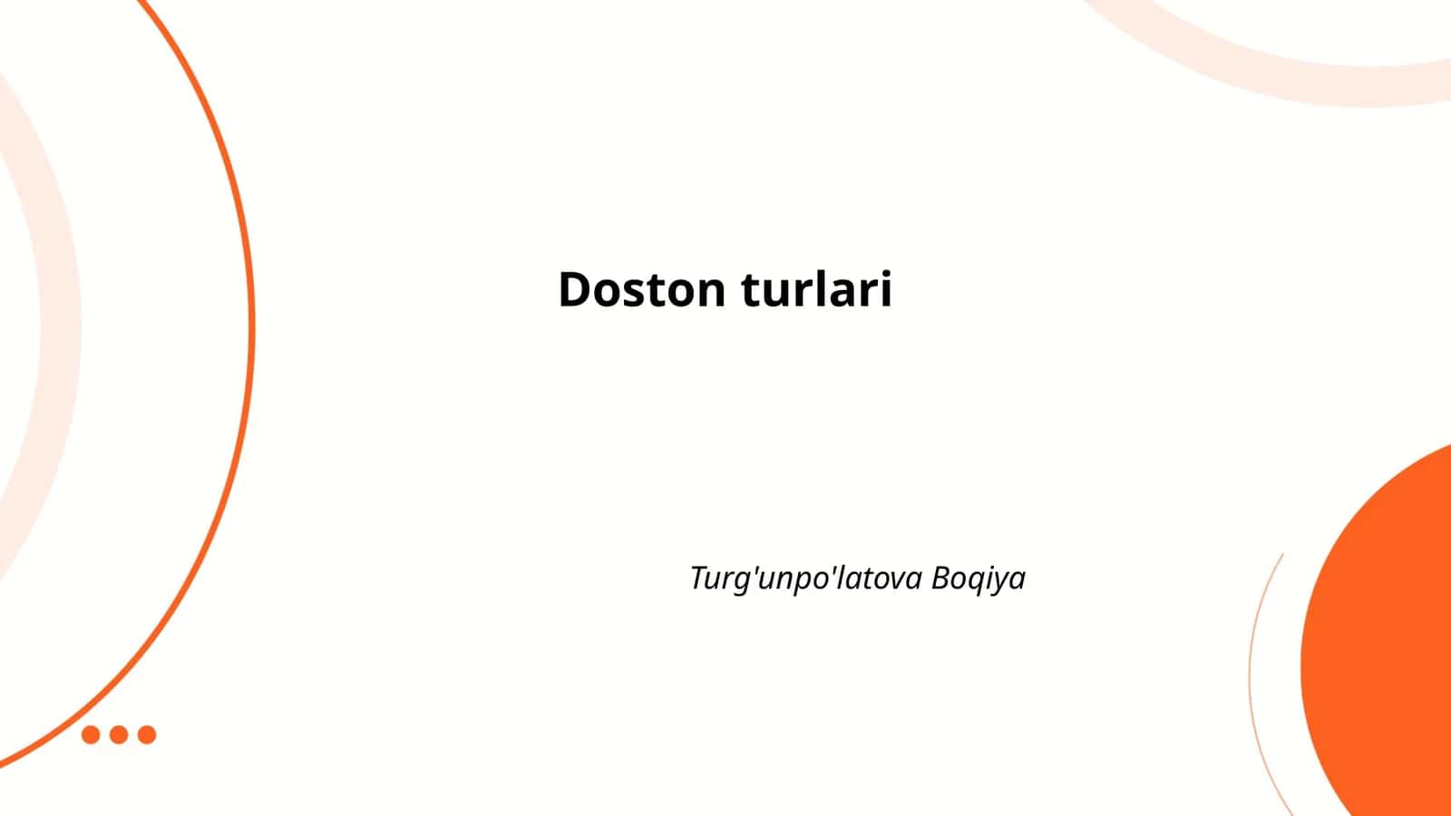Xalq dostonlari