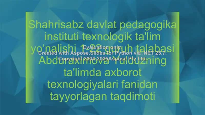 Kompyuter tarmoqlari, uning asosiy tushunchalari va turlari