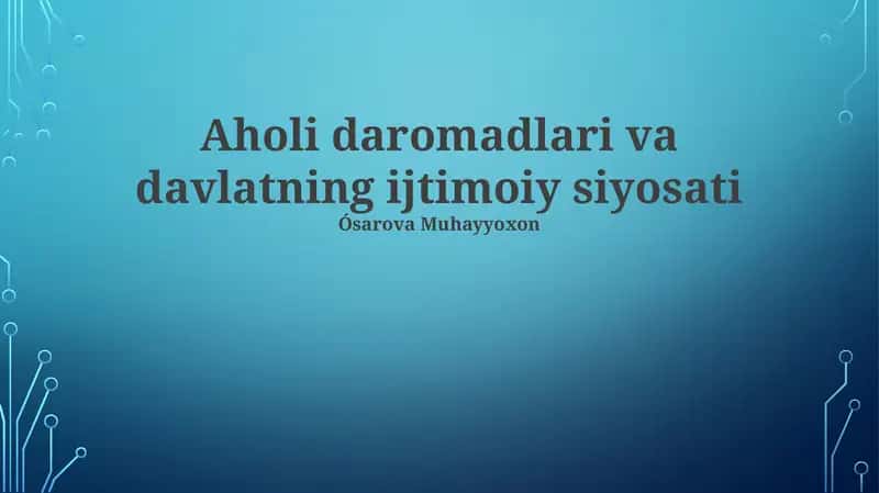 Sog'liqni saqlash xizmatlariga kirish imkoniyati