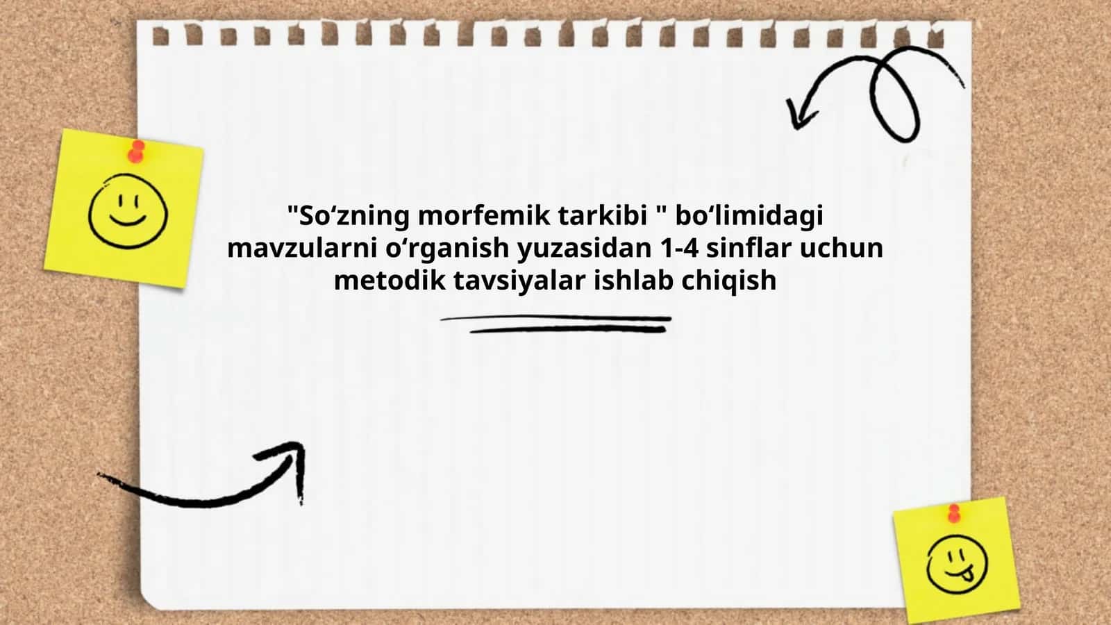 Soʻzning morfemik tarkibi