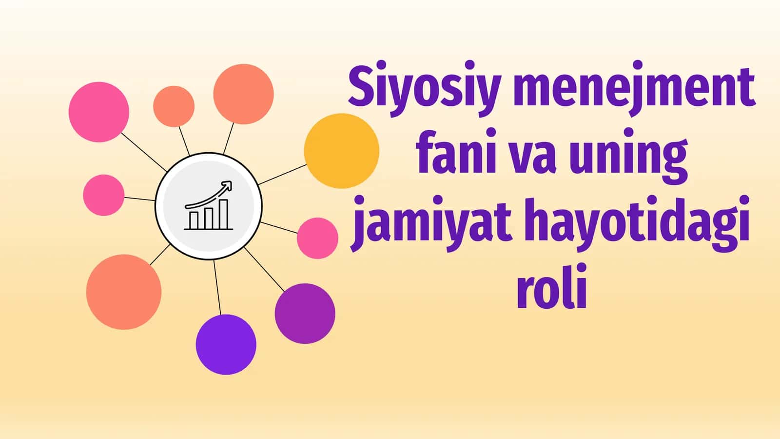 Siyosiy menejment fani va uning jamiyat hayotidagi roli