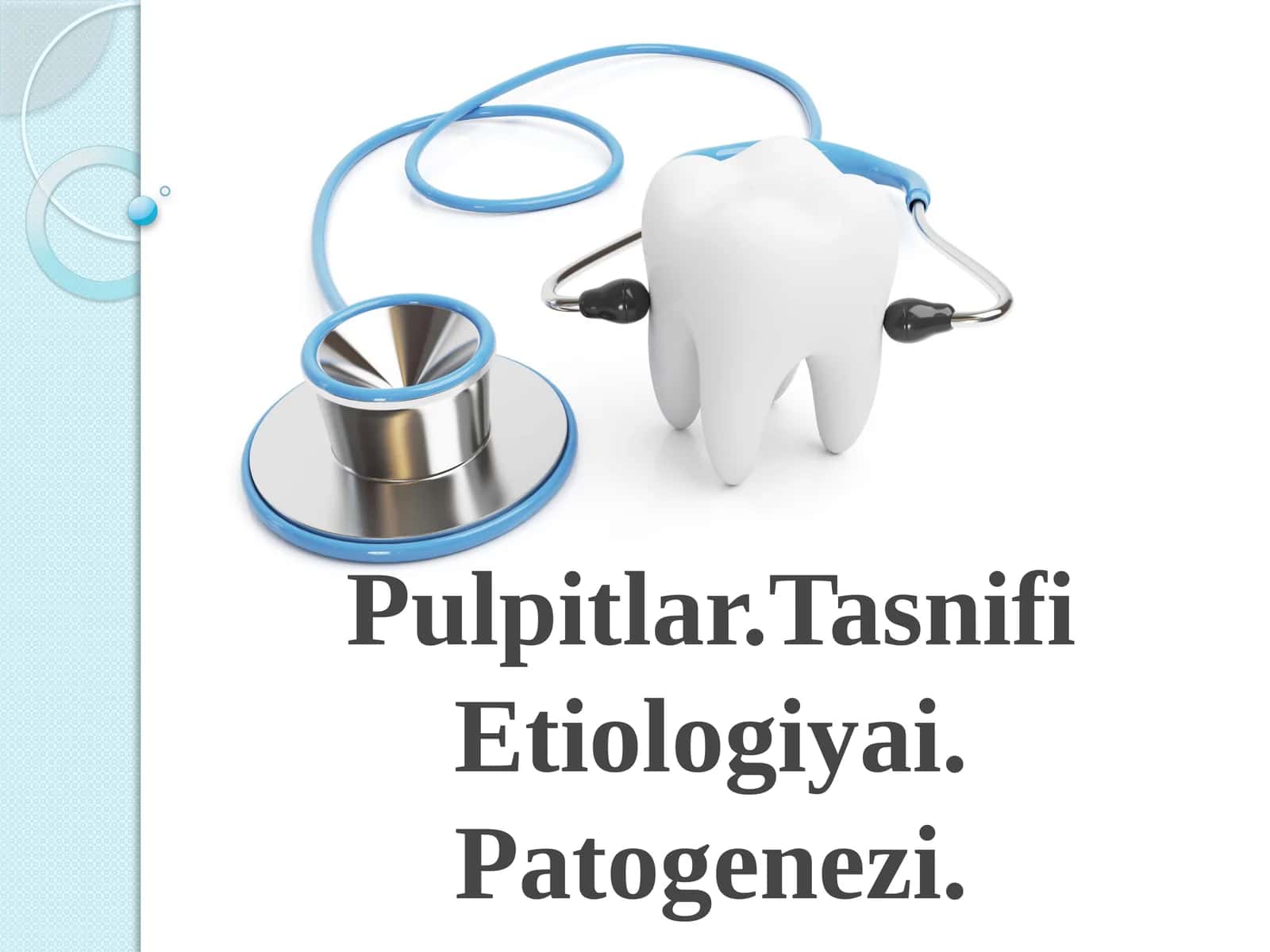 Pulpitlar.TasnifiEtiologiyai.Patogenezi