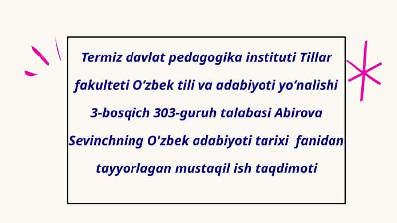 Z.M.Bobur lirikasida Vatansog'inchi