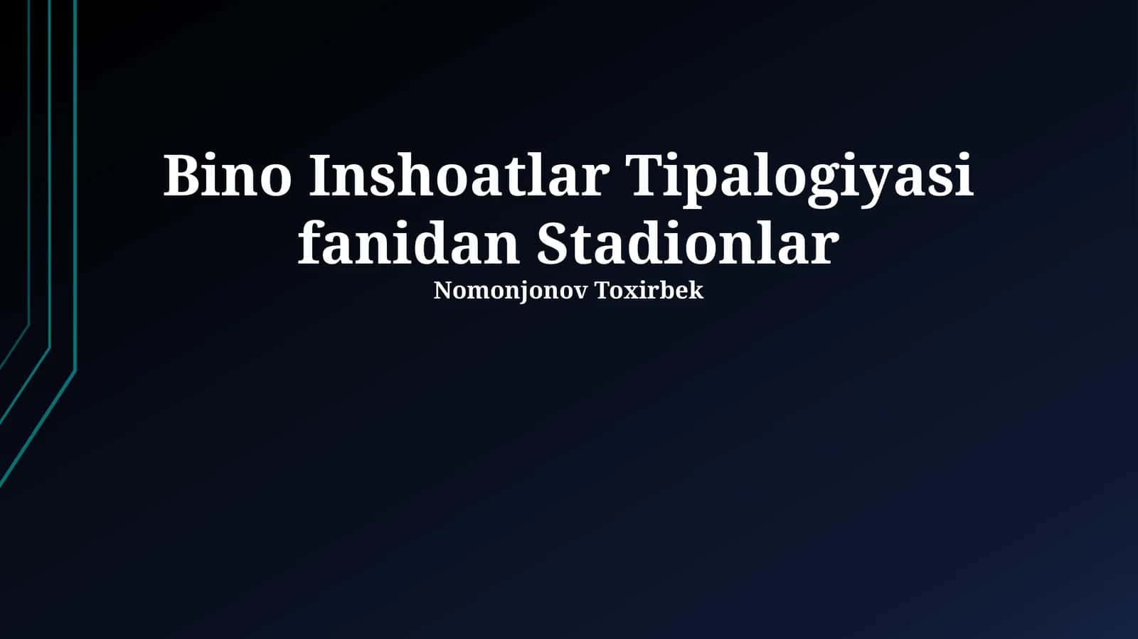 Stadionlarda Binokulyar Koʻrishni Optimallashtirish