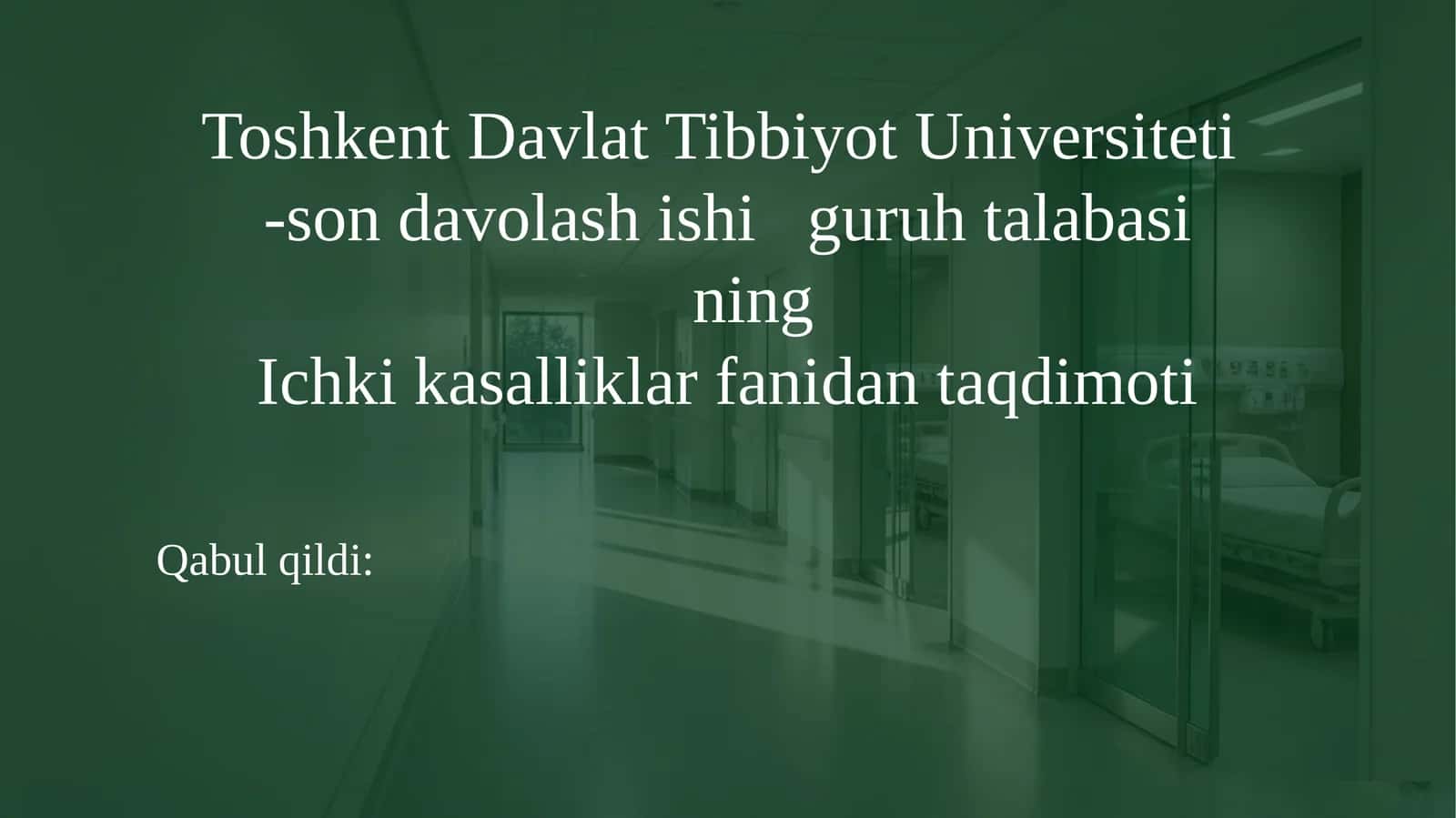 Psoriatik Artrit va Reaktive Artrit Taqdimoti