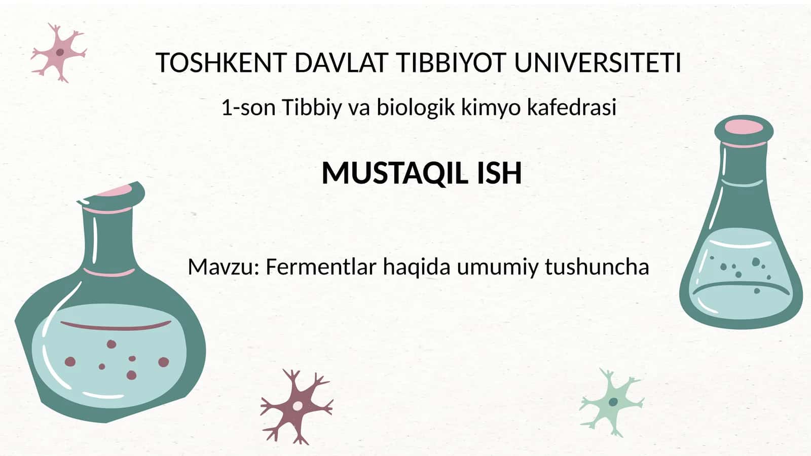 Fermentlar haqida umumiy tushuncha