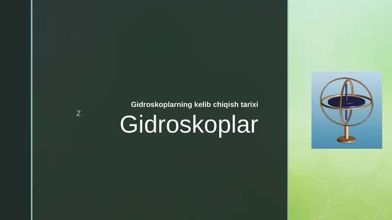 Gidroskoplar