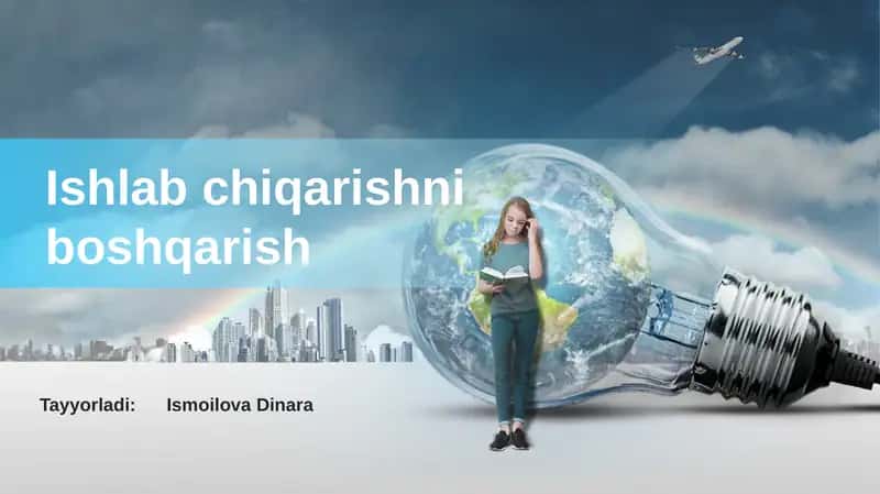 Ishlabchiqarishni boshqarish