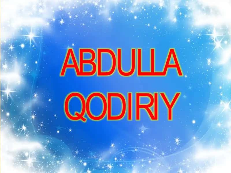 Abdulla Qodiriy, Mehrobdan chayon