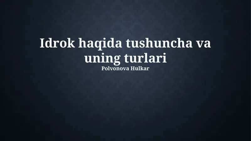 Aqlning mohiyati va ta'riflari