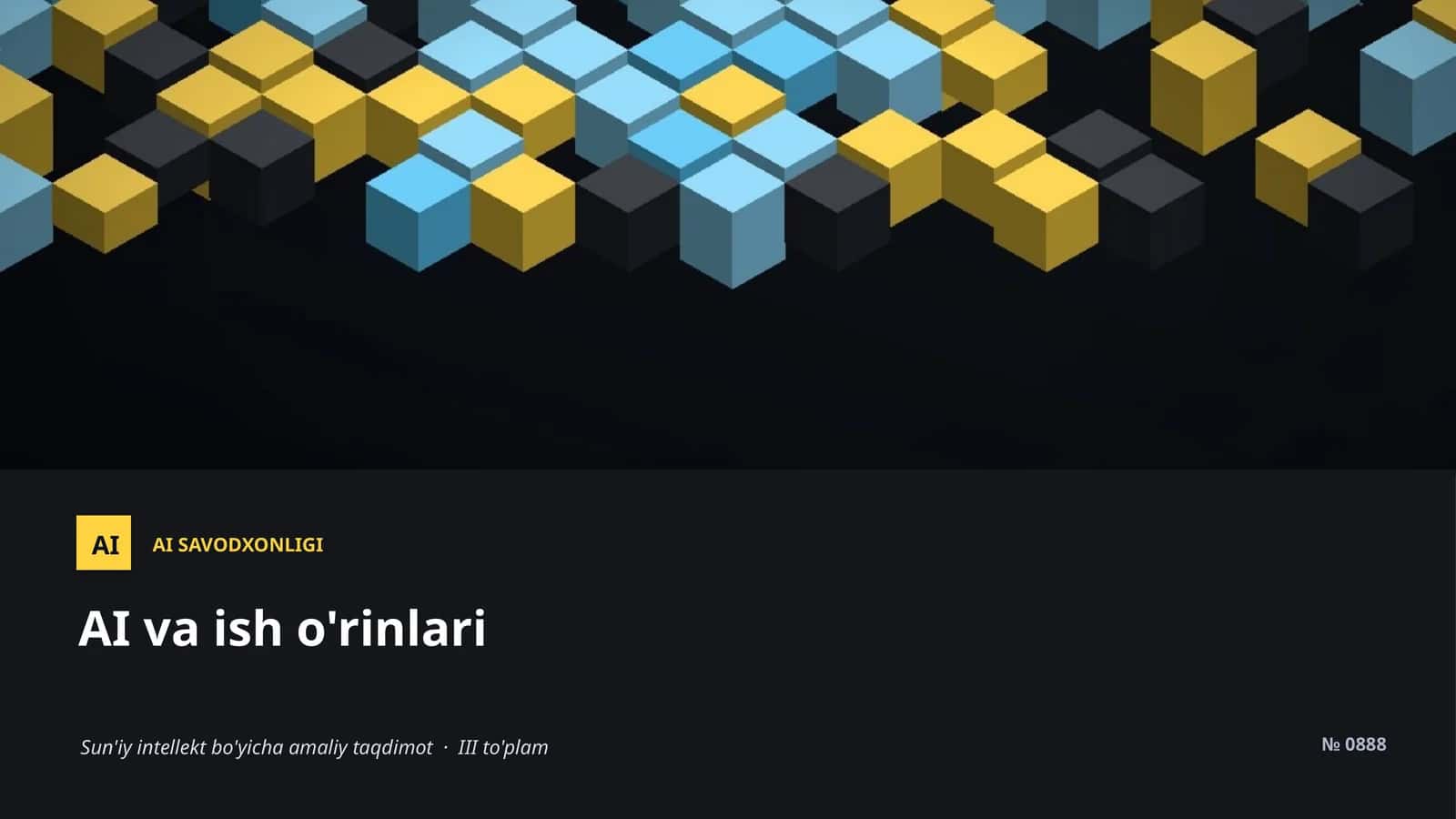 AI SAVODXONLIGI